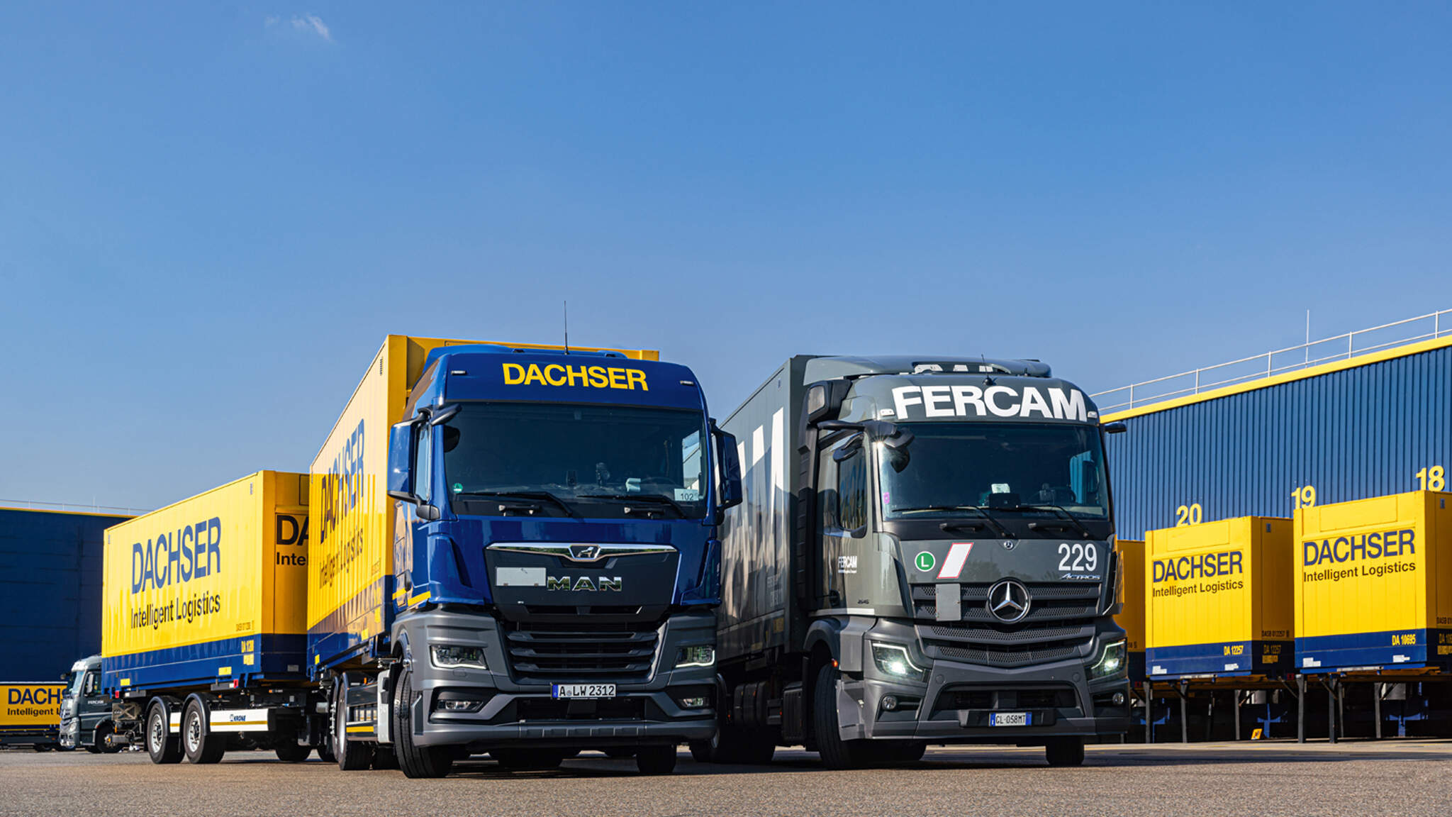 Với 80% cổ phần trong liên doanh mới DACHSER & FERCAM Italia S.r.l., DACHSER sẽ củng cố và hoàn thiện mạng lưới Châu Âu của mình.
Với 80% cổ phần trong liên doanh mới DACHSER & FERCAM Italia S.r.l., DACHSER sẽ củng cố và hoàn thiện mạng lưới Châu Âu của mình.